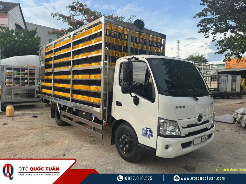 Xe chở gà, gia cầm chuyên dụng 2025: Giải pháp tối ưu nâng cao hiệu quả kinh tế